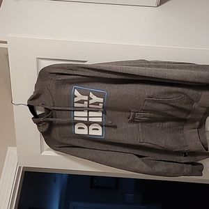 Men's Dilly Dilly sweatshirt with beer holder